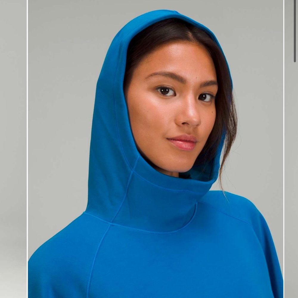 Lululemon AirWrap Modal Pullover Hoodie 4/Poolside - Picture 4 of 11